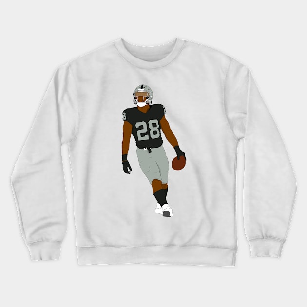 Silver and Black Crewneck Sweatshirt by SickSticksCo